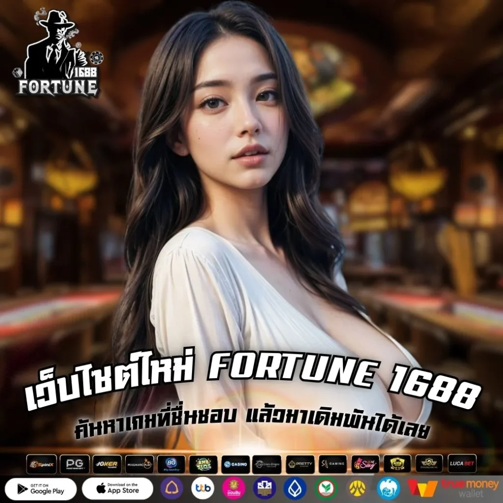 เว็บไซต์ใหม่ FORTUNE 1688